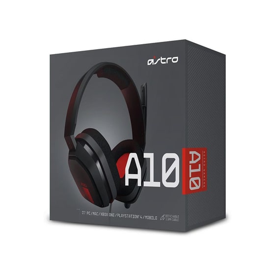 Astro A10 - Gaming Headset Γκρι/Κόκκινο image 1