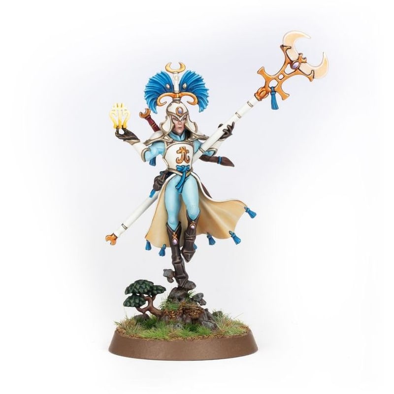 GAMES WORKSHOP Lumineth: Scinari Enlightener Warhammer: Age of Sigmar GAMES WORKSHOP