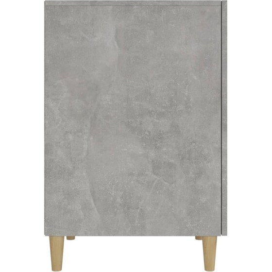Γραφείο VidaXL από Επεξεργασμένο Ξύλο 140x50x75 cm - Γκρι Σκυροδέματος image 3