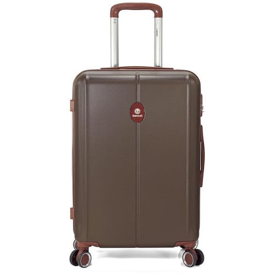 Βαλίτσα&nbsp;Μεσαία&nbsp;Benzi&nbsp;Καφέ&nbsp;65cm image 0