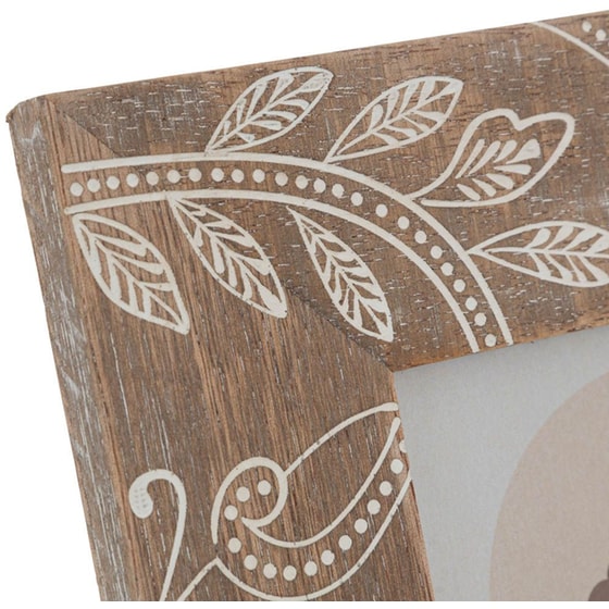 Κορνίζα Spitishop MDF 10x15 cm - Μπεζ/Καφέ image 1