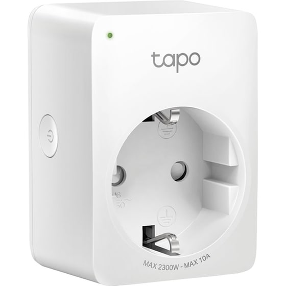 Έξυπνη πρίζα ρεύματος TP-Link Tapo P100 με Wi-Fi, Bluetooth 2300W image 0