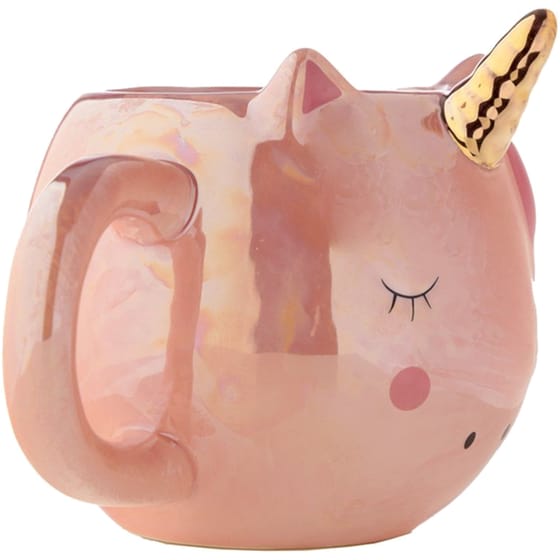 Κούπα Puckator Rainbow Unicorn Κεραμική 560 ml - Ροζ/Λευκή image 6