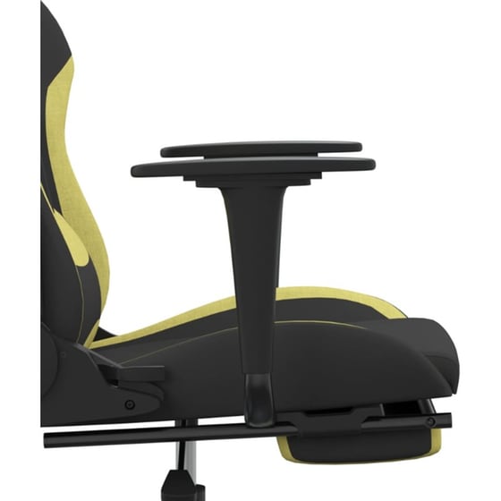 Καρέκλα Gaming VIDAXL 3143748 με Υποπόδιο - Μαύρο image 8