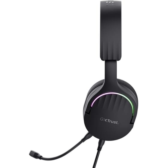 Trust GXT 490 Fayzo Gaming Ενσύρματα Ακουστικά USB με RGB Φωτισμό - Μαύρα image 1