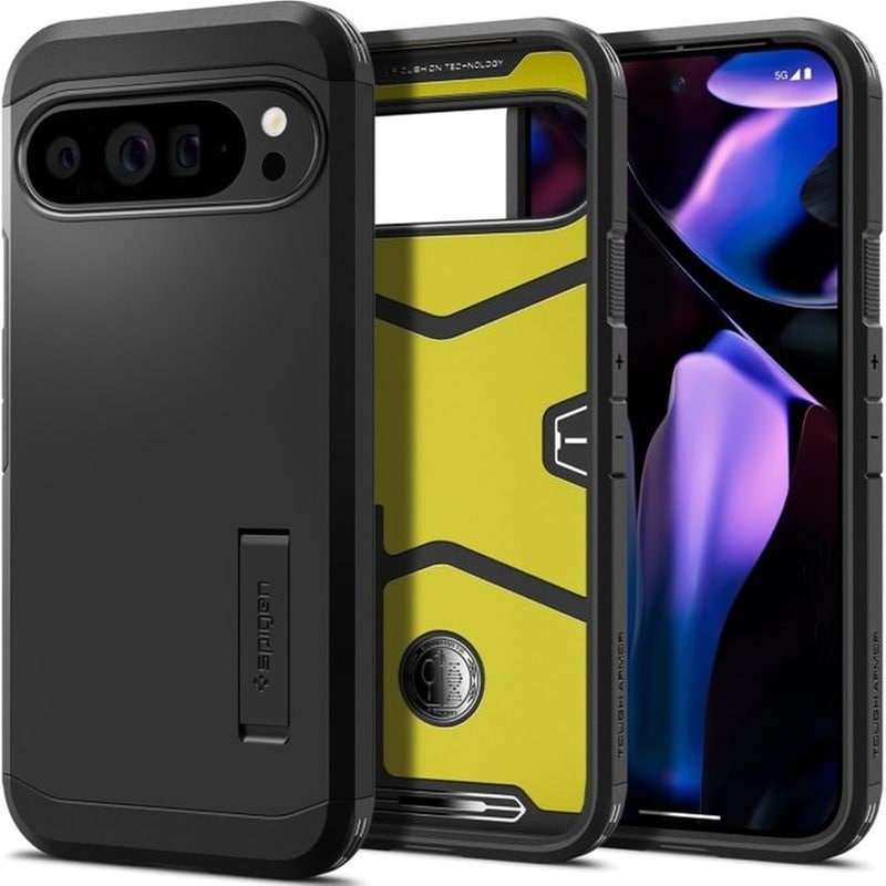 SPIGEN Θήκη Google Google Pixel 9 Pro XL - Spigen Tough Armo - Black