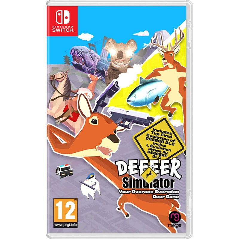Nintendo Switch Game – DEEEER Simulator: Your Average Everyday Deer Game