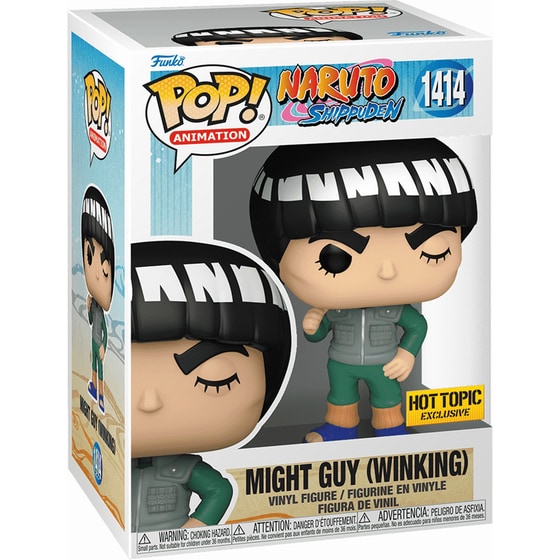 Funko Pop! Animation - Naruto Shippuden - Might Guy (Winking) #1414 image 1