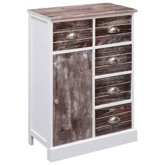 Vidaxl Μπουφές Με 10 Συρτάρια Καφέ 113 X 30 X 79 Εκ. Ξύλινος image 5