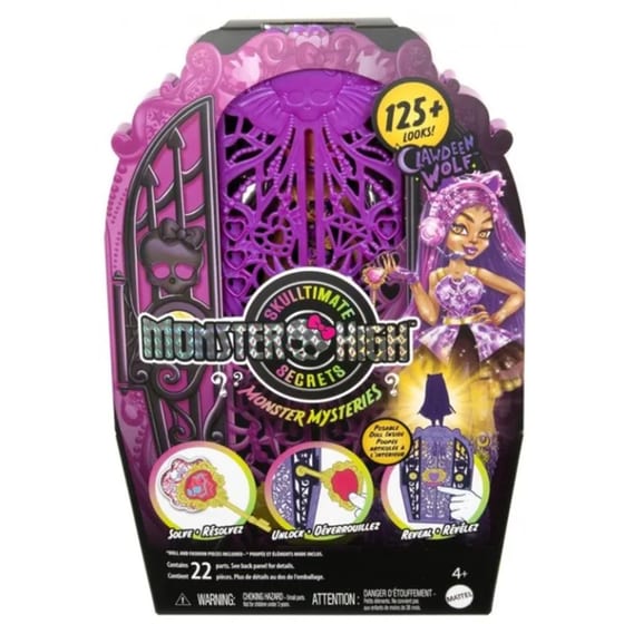 Κούκλα Monster High Mystery Monsters - Clawdeen (HXH85) image 1
