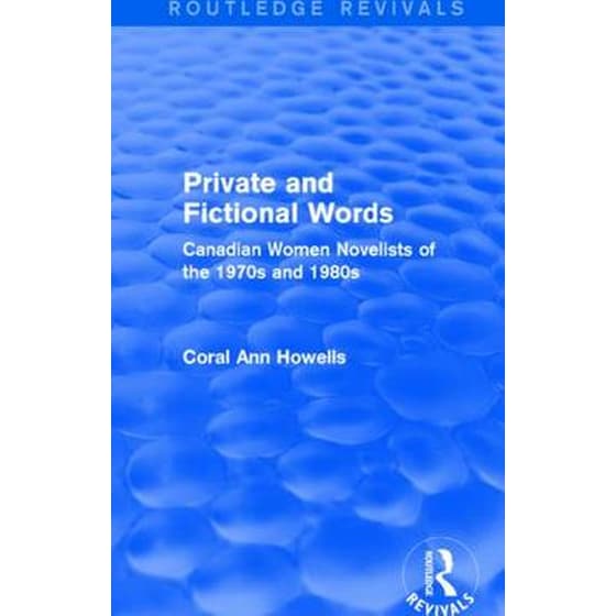 Private and Fictional Words (Routledge Revivals) image 0