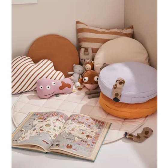 Μαξιλαράκι Δαπέδου Kid's Concept Kid's Base 40 cm Καφέ image 3