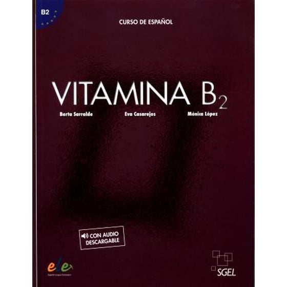 Vitamina: Libro del alumno + audio descargable + licencia digital (B2) image 0