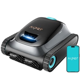 AIPER S1 3.5 L Μαύρο Σκούπα Ρομπότ Πισίνας