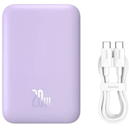 Powerbank Baseus Magnetic Mini MagSafe 6.000mAh 20W - Purple