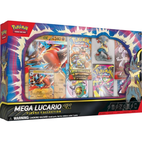 Pokémon TCG: Mega Lucario ex Figure Collection image 0