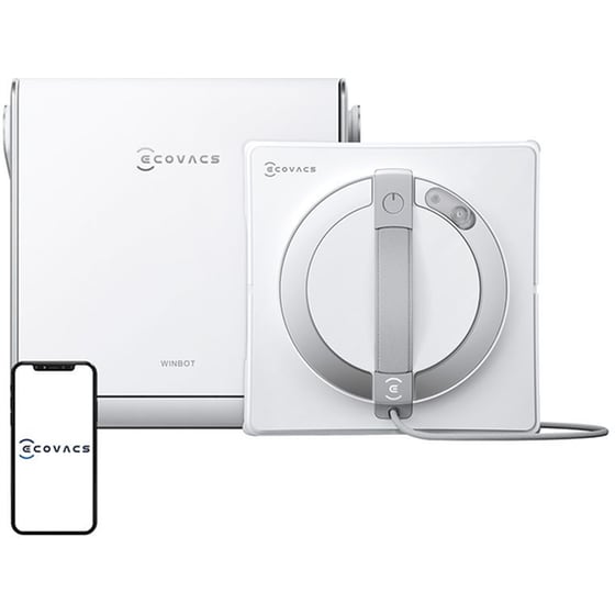 ECOVACS WINBOT W2 PRO OMNI για Παράθυρα Λευκό Σκούπα Ρομπότ image 0