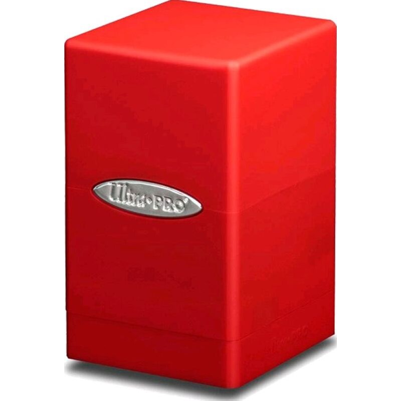 ULTRA PRO Ultra Pro Satin Red Tower Deck Box