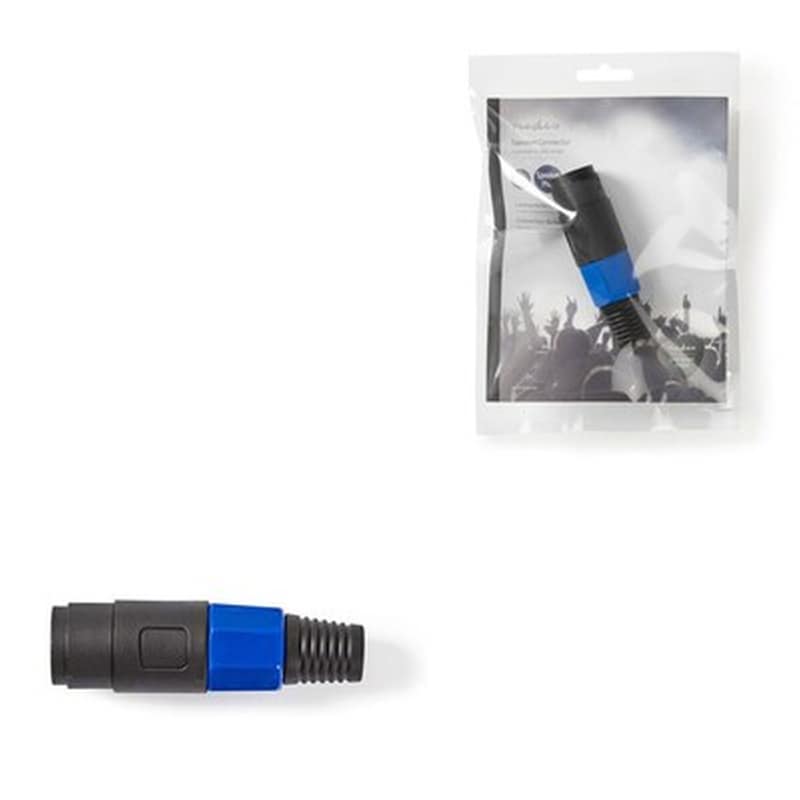 Nedis Cotp16901bk Speaker Connector Speaker 4-pin Male Black