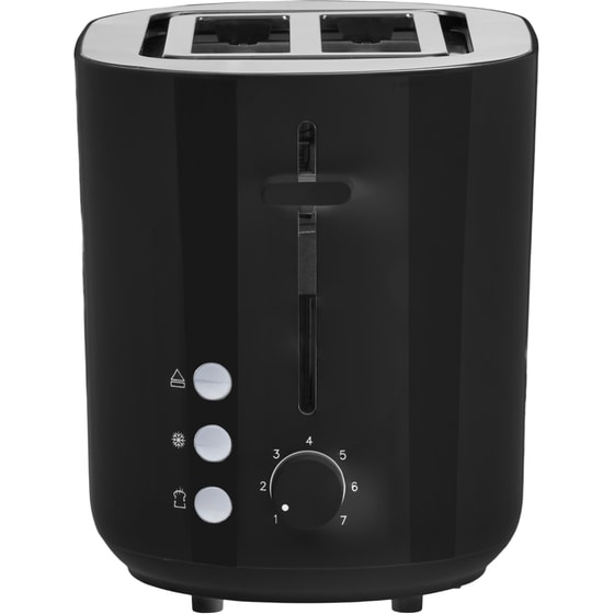SINGER PIANO BLACK TO-850 PBL 2 Θέσεων 950W Μαύρο Φρυγανιέρα image 1