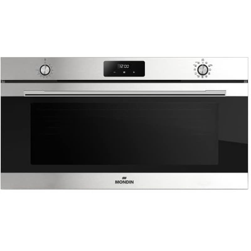 MONDIN MONDIN FM61PE09DOO 73 Lt Μαύρο Εντοιχιζόμενος Φούρνος Άνω Πάγκου