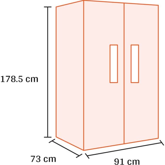 HISENSE RS818N4TFE Total No Frost 632 Lt Μαύρο Ψυγείο Ντουλάπα image 1
