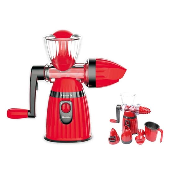 QUTTIN Slow Juicer Κόκκινο Χειροκίνητος Αποχυμωτής image 1