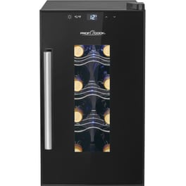 PROFI COOK PC-WK 1232 για 8 Μπουκάλια - Μαύρο Συντηρητής Κρασιών