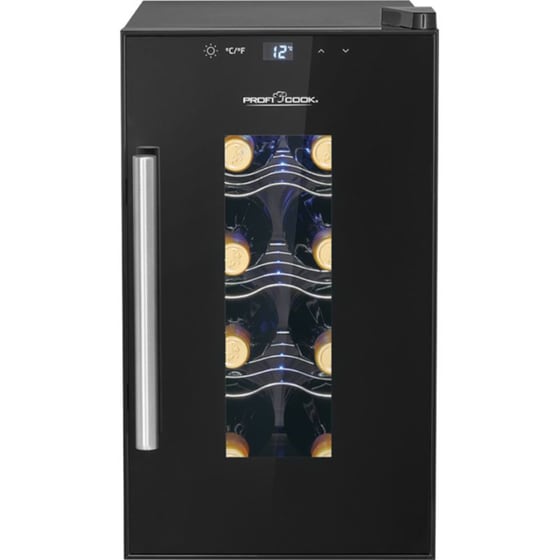 PROFI COOK PC-WK 1232 για 8 Μπουκάλια - Μαύρο Συντηρητής Κρασιών image 0
