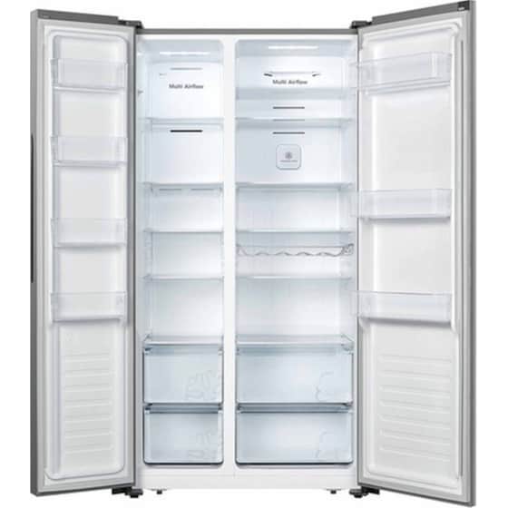 HISENSE RS677N4BIE Total No Frost 519 Lt Inox Ψυγείο Ντουλάπα image 1