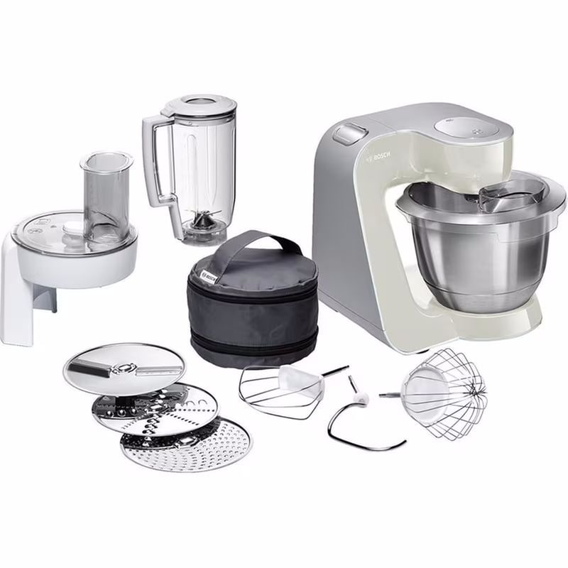 Κουζινομηχανή BOSCH MUM58L20 1000 W 3.9 L Κρεμ φωτογραφία