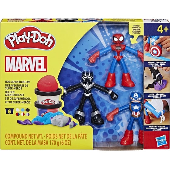 Hasbro Play-Doh Marvel Hero Adventure Σετ image 0
