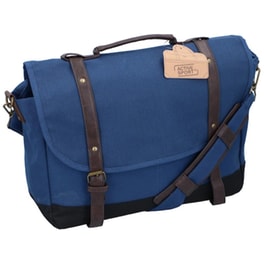 Τσάντα Laptop Aria Trade 40x30x13 cm - Μπλε