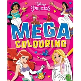 Disney Princess: Mega Colouring
