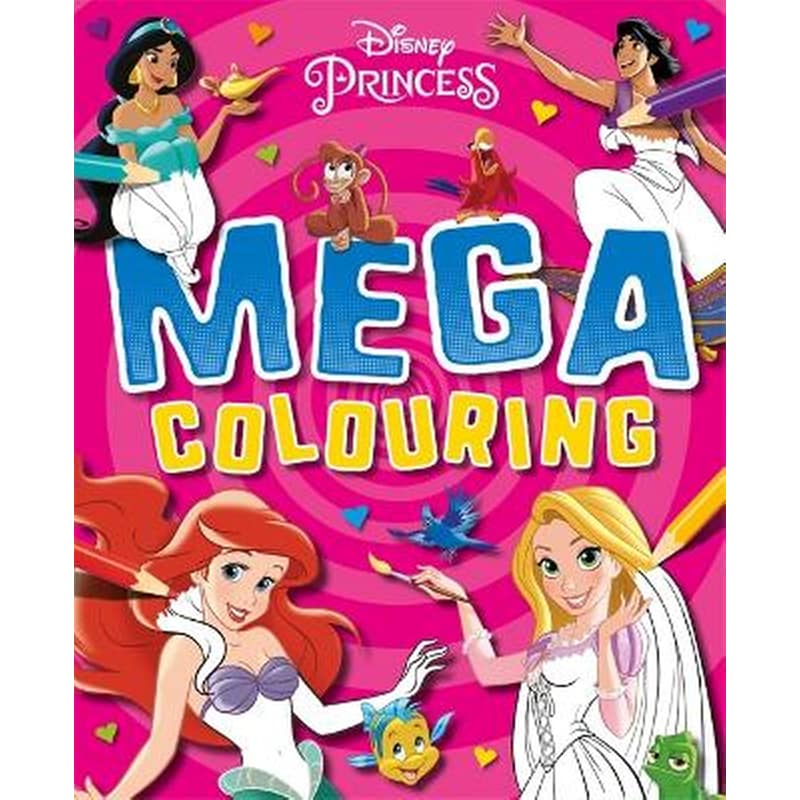 Disney Princess: Mega Colouring