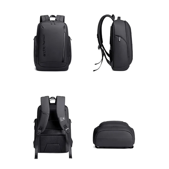 Τσάντα Laptop Arctic Hunter B00554 15.6" Αδιάβροχη - Γκρι image 9