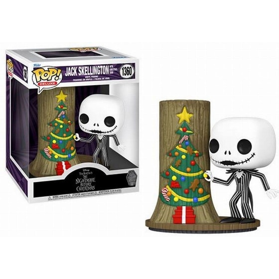 Funko Pop! Deluxe - Disney - The Nightmare Before Christmas - Jack Skellington with Christmas Door #1360 image 0