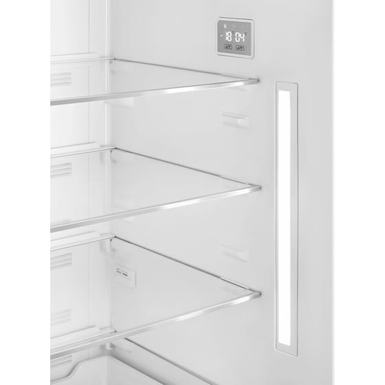 SMEG FAB38RBL5 481 Lt Μαύρο Ψυγειοκαταψύκτης image 4