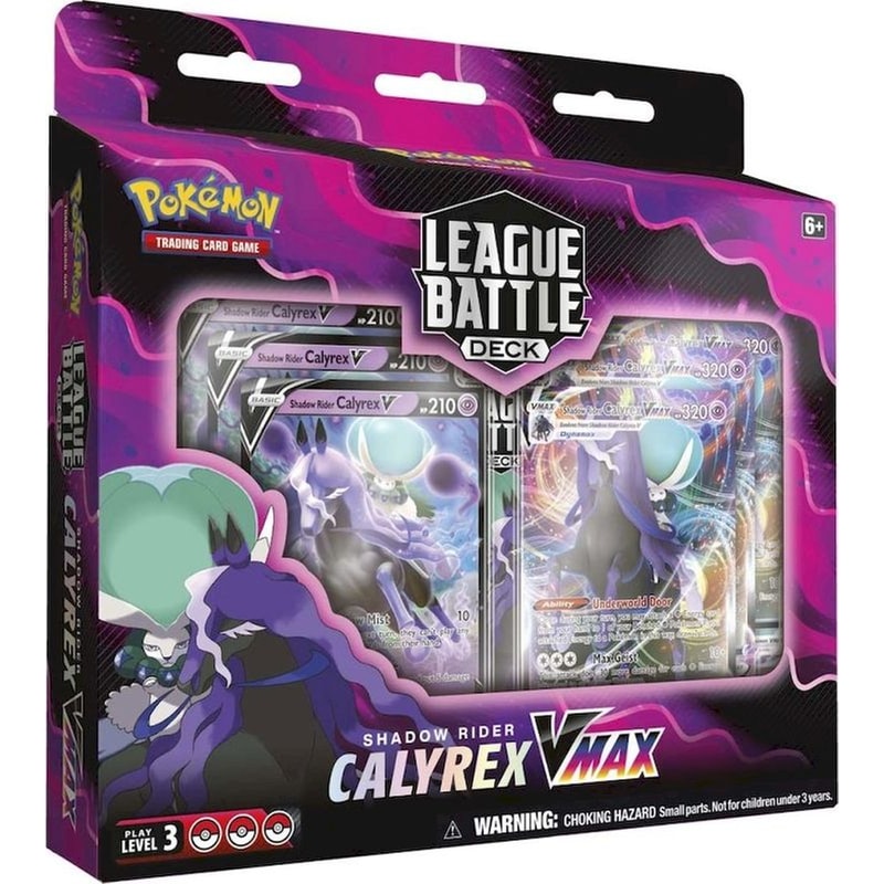 Pokémon TCG: Shadow Rider Calyrex VMAX League Battle Deck (Pokemon USA)