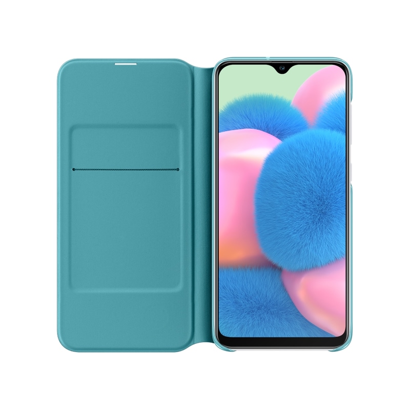 Θήκη Samsung Galaxy A30s Flip Cover - Λευκό