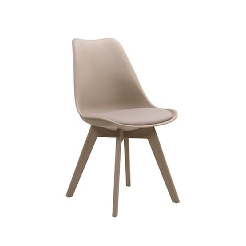 Καρεκλα Tortora Pp Με Πλαστικα Ποδια - Σετ 2 Τεμαχίων