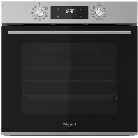 WHIRLPOOL OMR58HU1FB 71 Lt Inox Εντοιχιζόμενος Φούρνος Άνω Πάγκου image 0