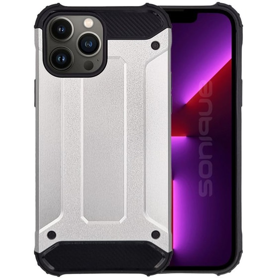 Θήκη Apple iPhone 13 Pro Max - Sonique Heavy Armor - Ασημί image 0