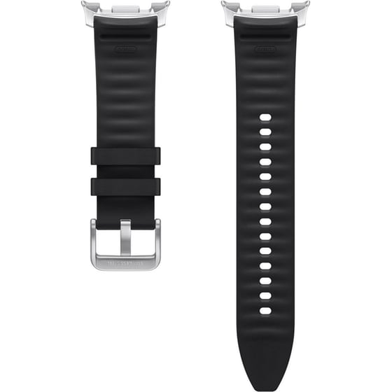 Λουράκι Samsung Hybrid S/M/L για Samsung Galaxy Watch8 40mm/44mm / Galaxy Watch8 Classic 46mm - Black image 2