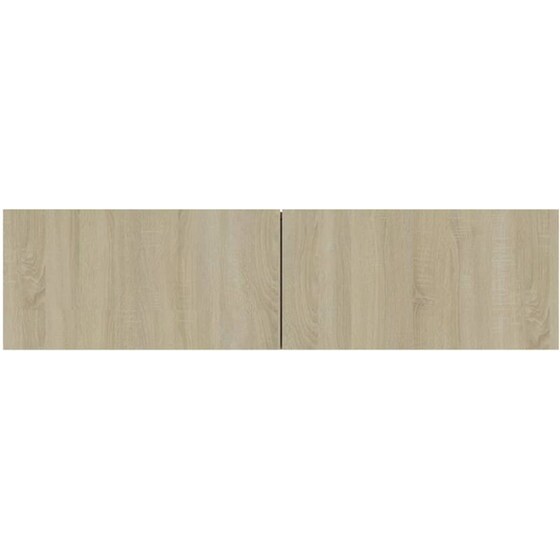 Έπιπλο Τηλεόρασης VidaXL Μοριοσανίδα Δρυς 120x30x30cm - Μπεζ image 5