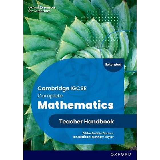 Cambridge IGCSE Complete Mathematics Extended: Teacher Handbook Sixth Edition image 0