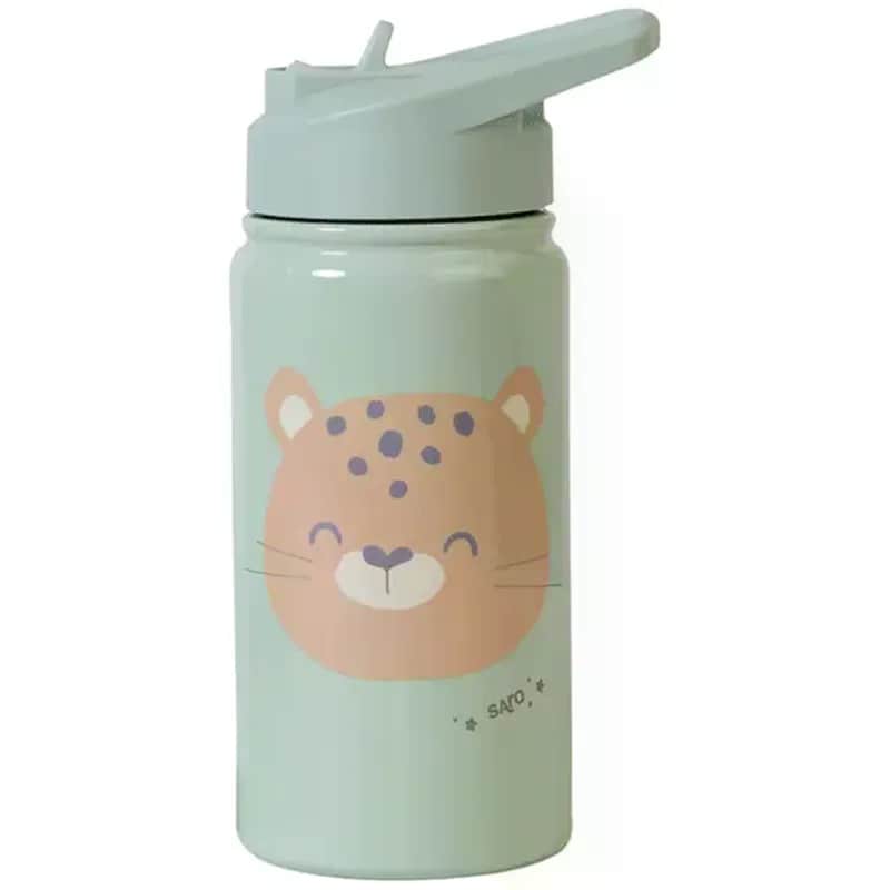 SARO Παγούρι Θερμός Saro με Καλαμάκι Lion 350ml