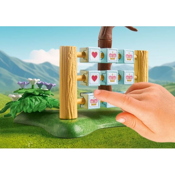 Playmobil Princess Magic Βασιλικοί Διάδοχοι Με Παιχνίδια Στον Κήπο (71849) image 5