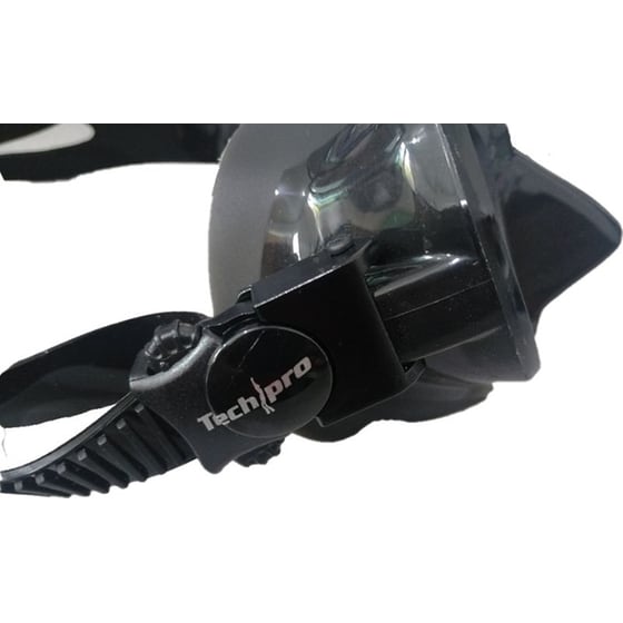 Μάσκα Θαλάσσης Tech-Pro Seal Μαύρο image 1