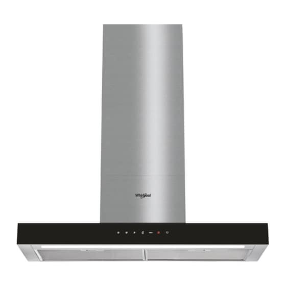 WHIRLPOOL WHBS 62F LT K/1 60 cm Inox Απορροφητήρας Καμινάδα - Τζάκι image 0